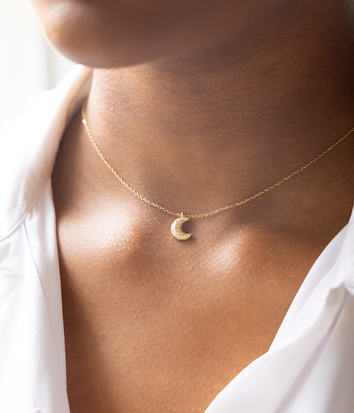 Collier Noélie (Acier doré)