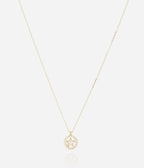 Collier Alvéria (Acier doré)