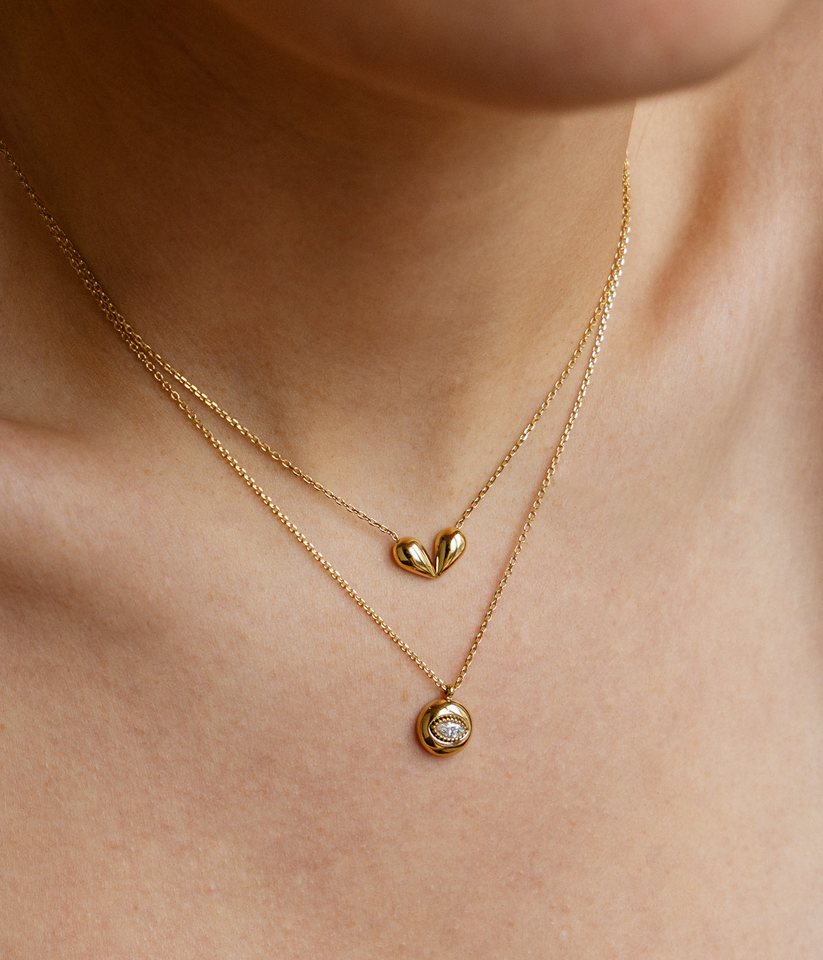 Collier Pianello (Acier doré)
