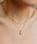 Collier Zuani (Acier doré)