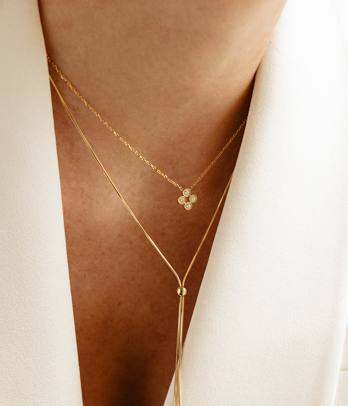 Collier Candela (Acier doré)