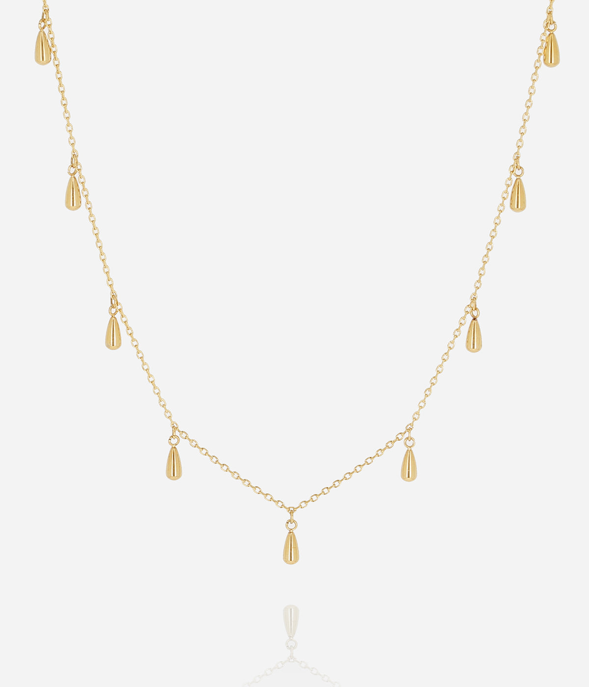 Collier Aradeo (Acier doré)