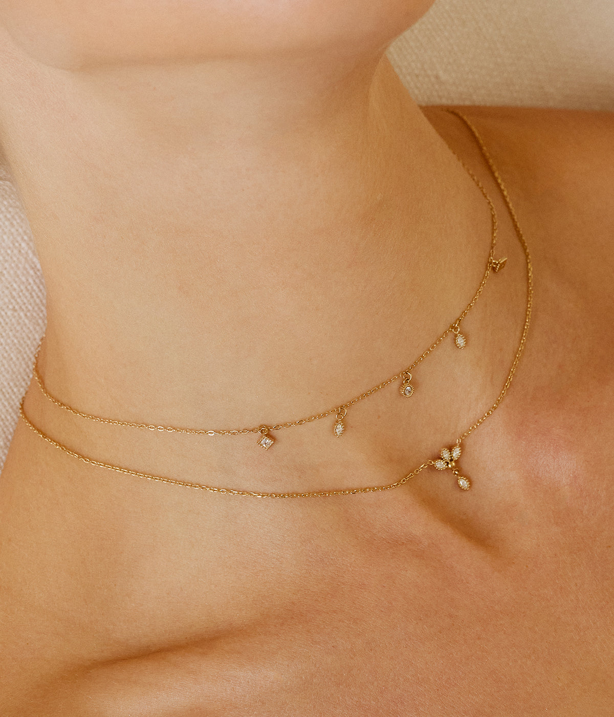 Collier Erchie (Acier doré)