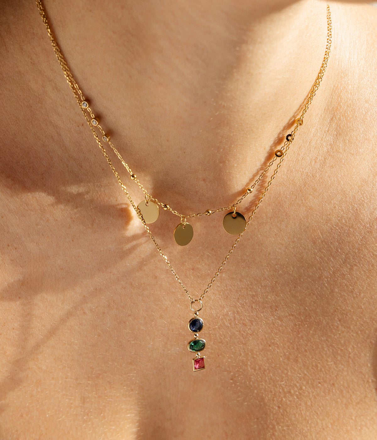 Collier Pardu (Acier doré)