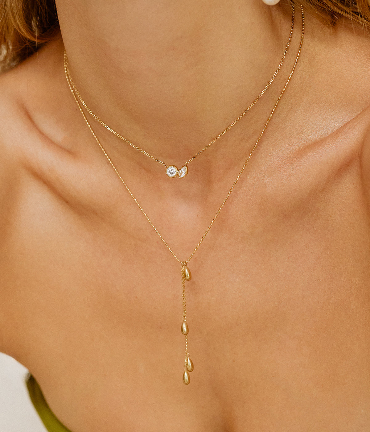 Collier Galatina (Acier doré)