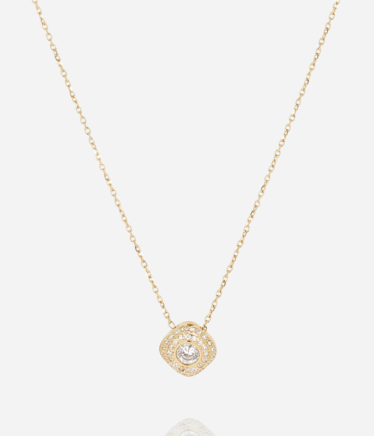 Collier Ermi (Acier doré)
