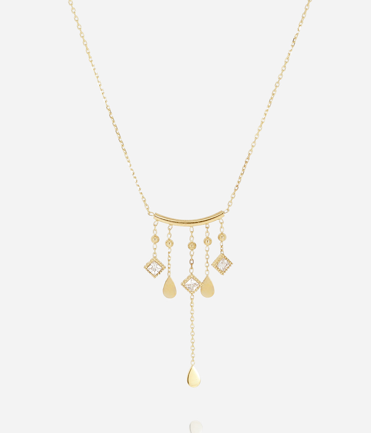 Collier Taverna (Acier doré)
