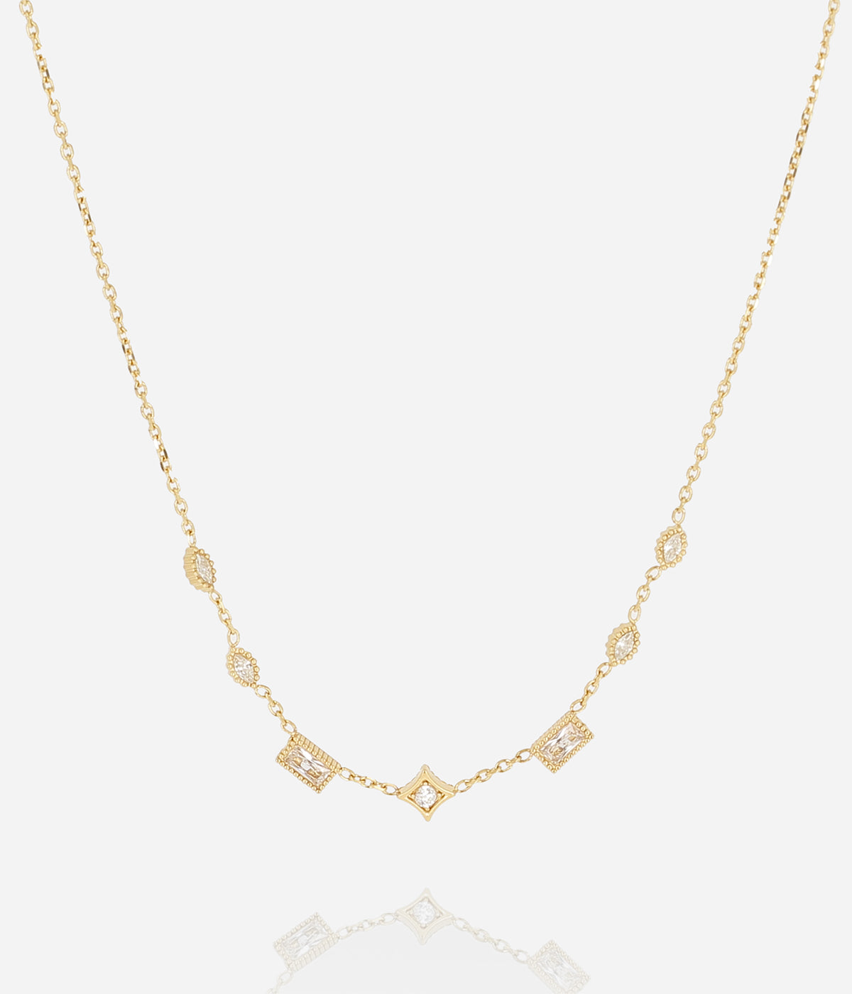 Collier Sersale (Acier doré)