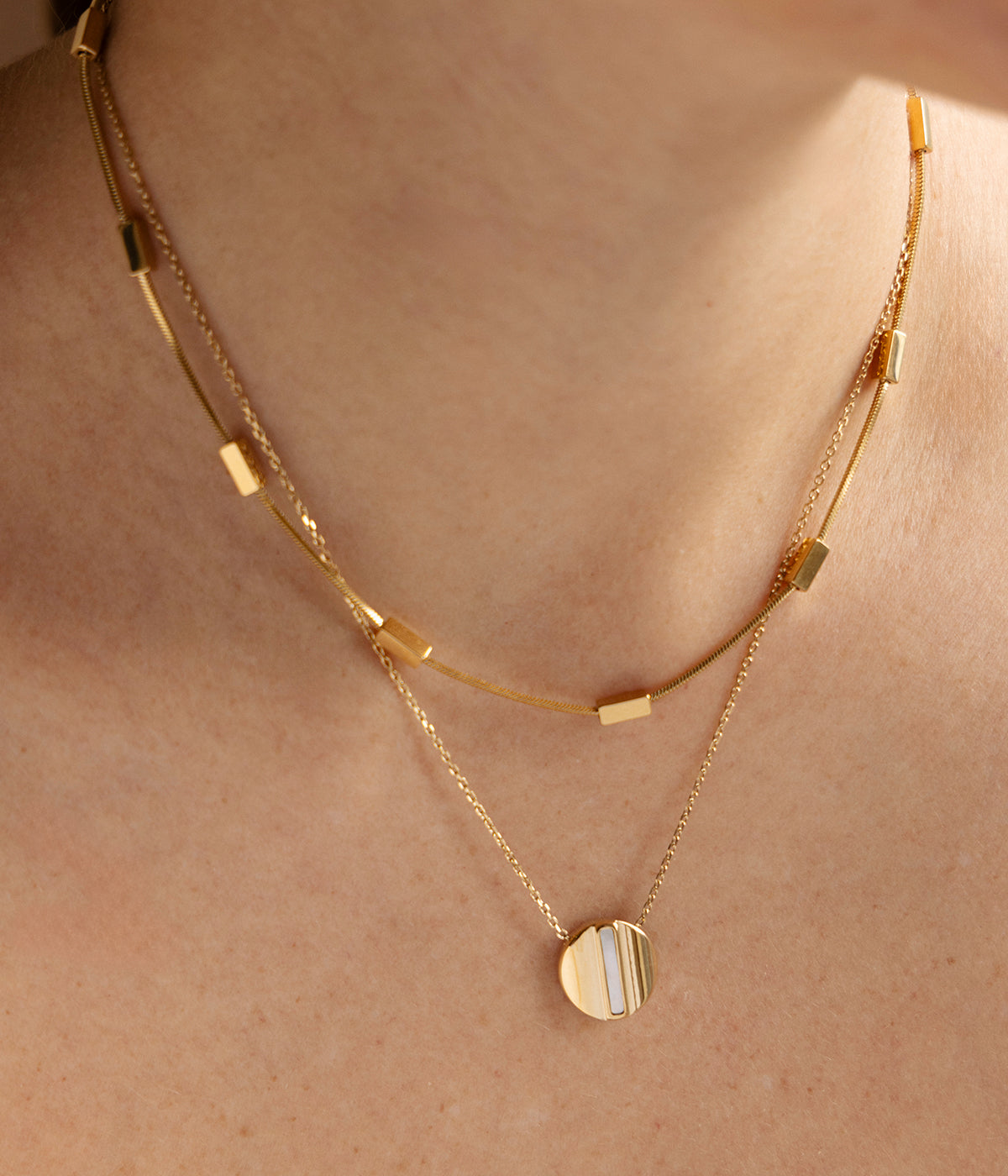 Collier Luras (Acier doré)