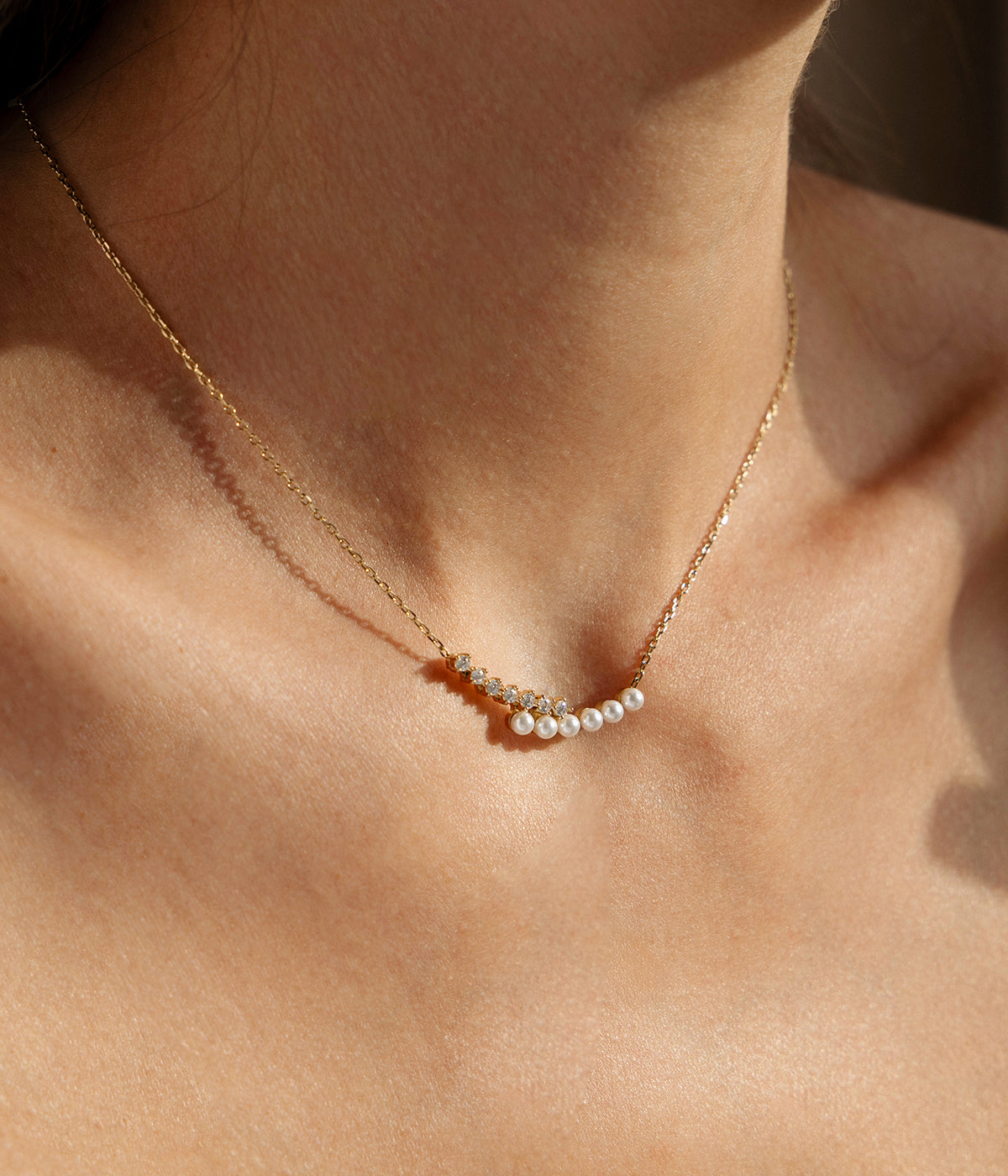 Collier Nido (Acier doré)