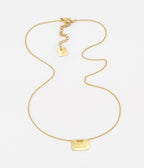Collier Lucky Charm (Acier doré)