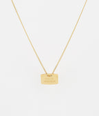 Collier Lucky Charm (Acier doré)