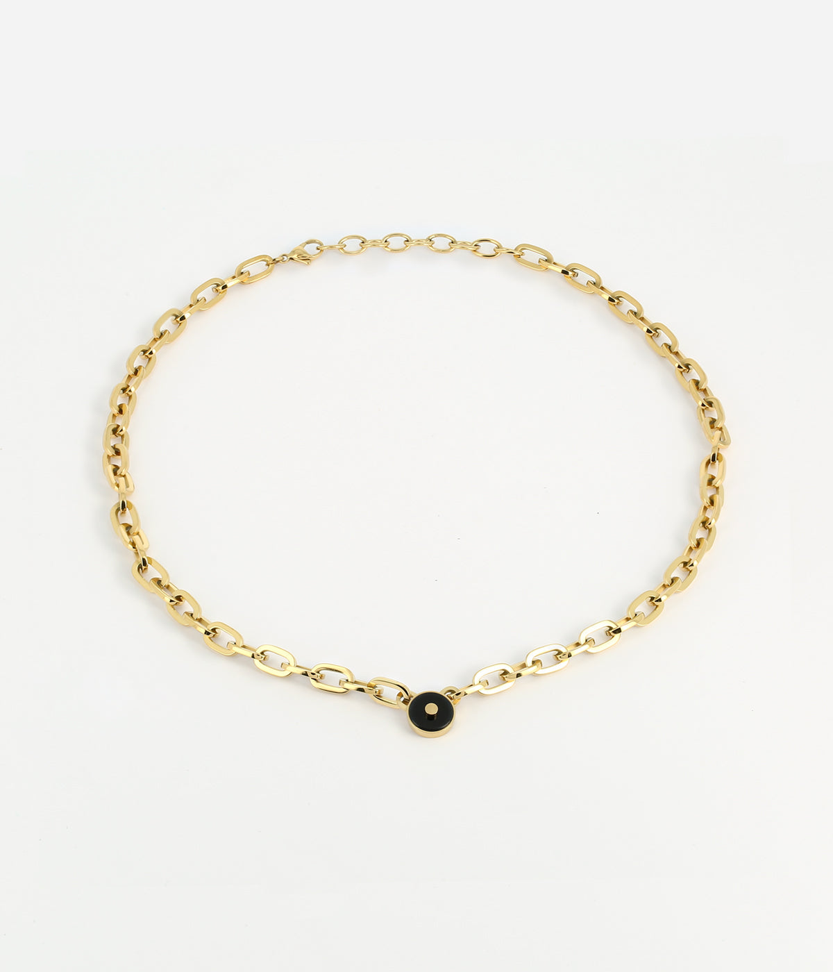 Collier Rolling (Acier doré)
