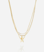 Collier Ibara (Acier doré)