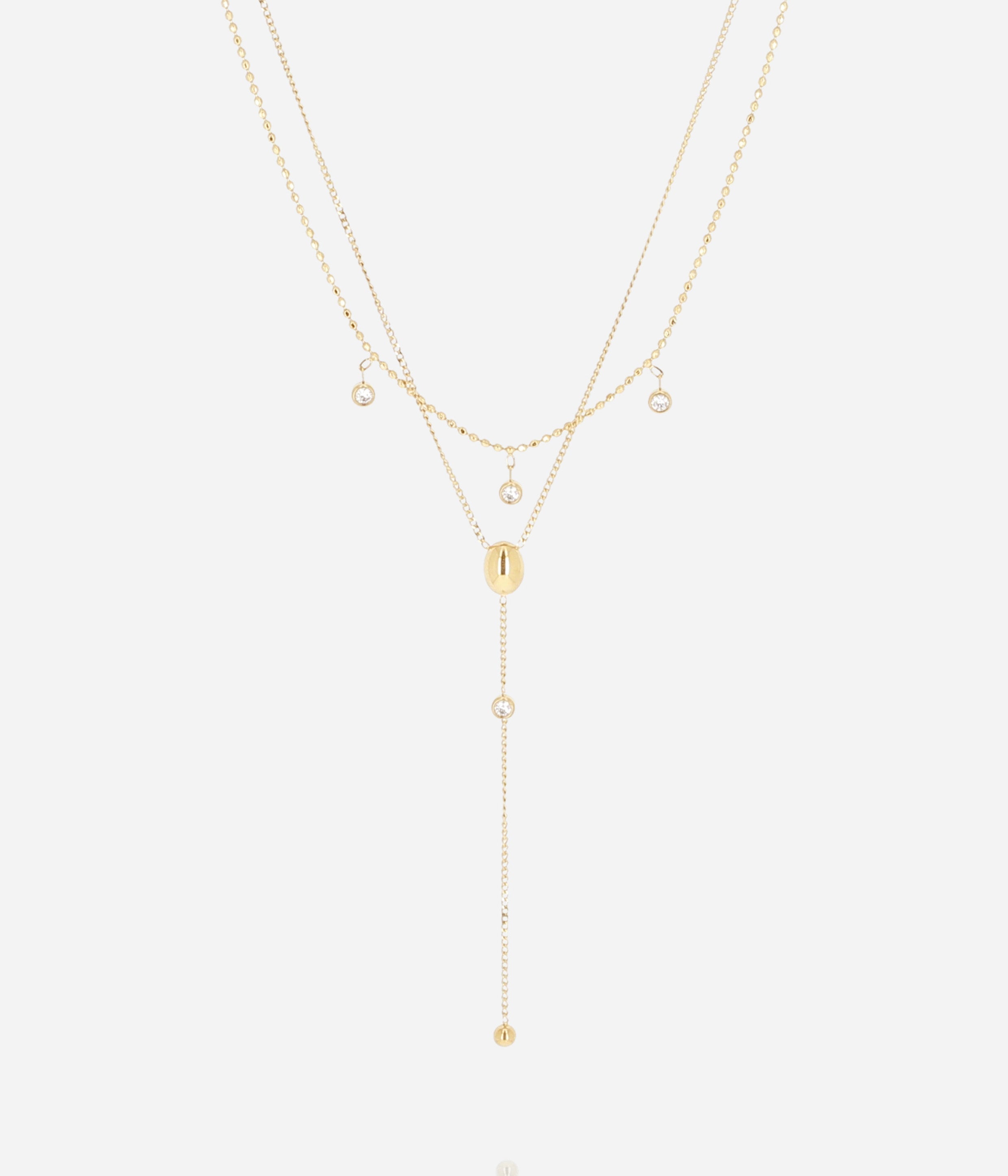Collier Dilbana (Acier doré)