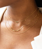 Collier Orfeo (Acier doré)