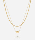 Collier Zyra (Acier doré)
