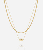 Collier Zyra (Acier doré)