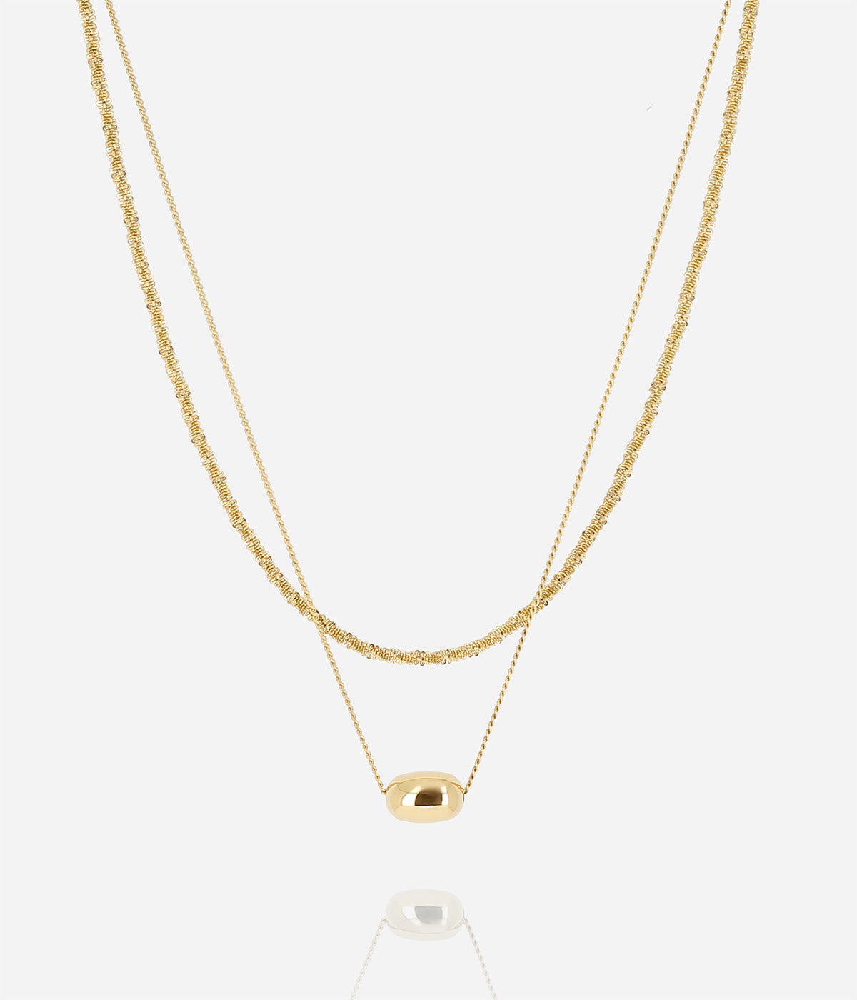 Collier Zyra (Acier doré)