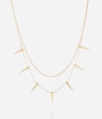 Collier Theris (Acier doré)