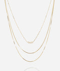 Collier Bankina (Acier doré)