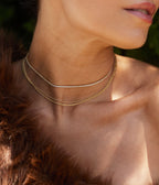 Collier Nero (Acier doré)