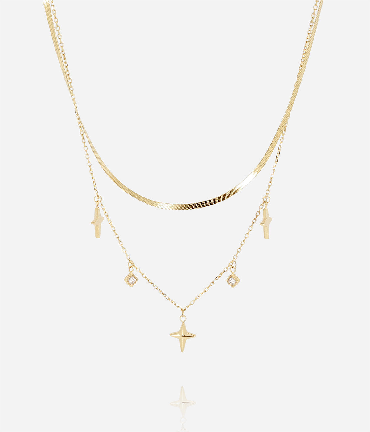 Collier Colbu (Acier doré)