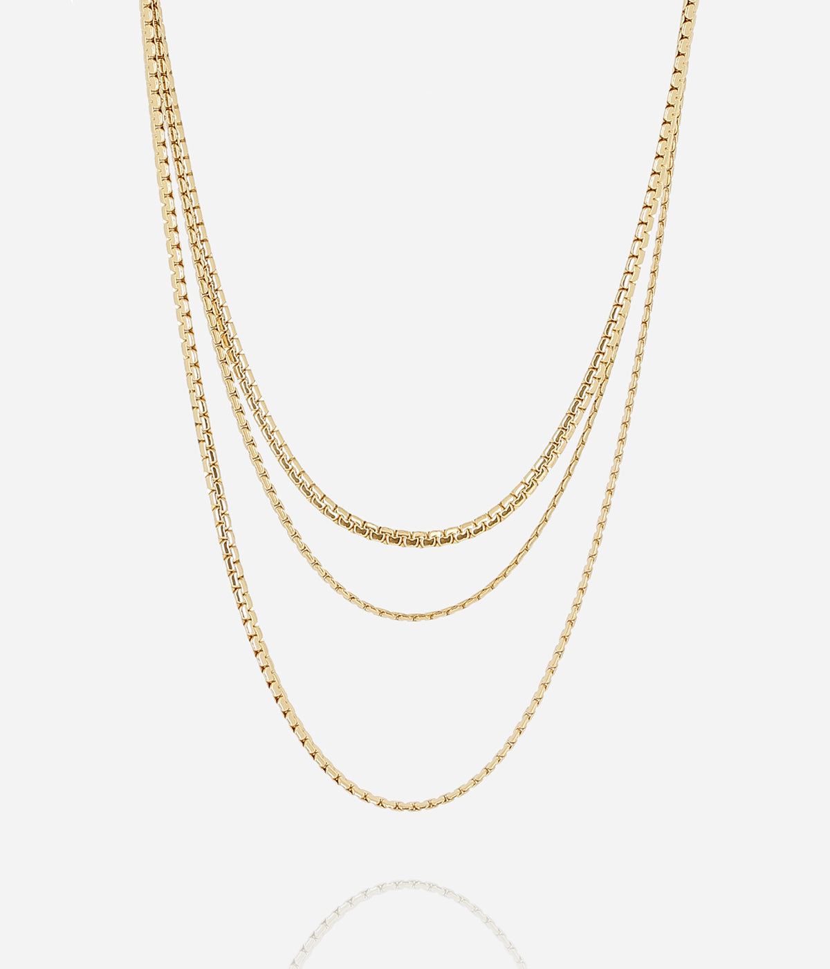 Collier Salerne (Acier doré)