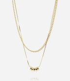 Collier Luzzipeo (Acier doré)
