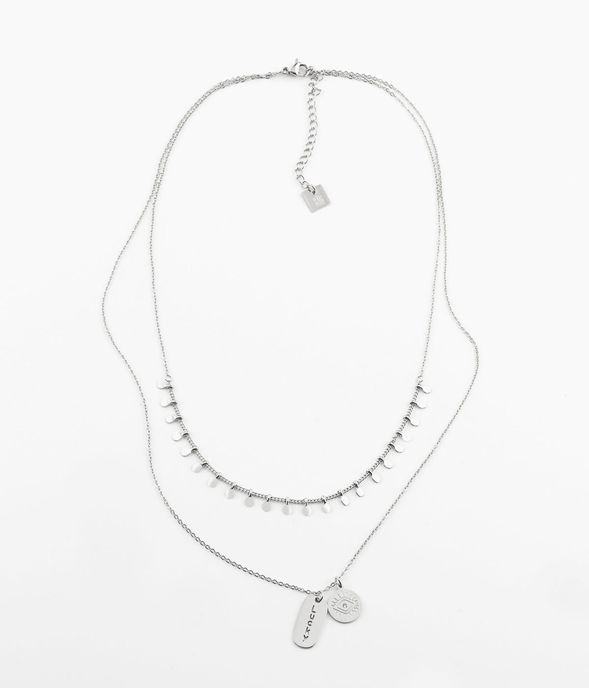 Collier Amulettes (Acier)