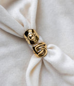 Bague Hella (Acier doré)