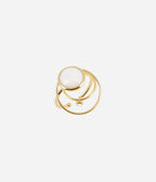 Bague Maïane (Acier doré)