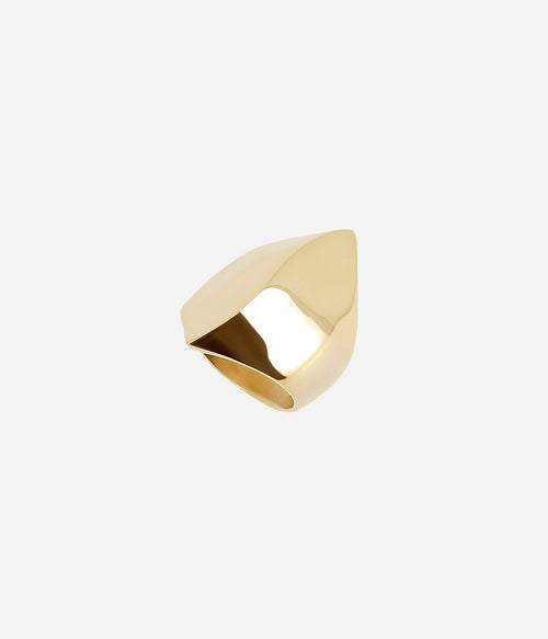 Bague Hara (Acier doré)