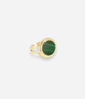 Bague Mathéa (Acier doré)