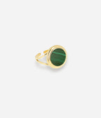 Bague Mathéa (Acier doré)