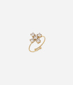 Bague Conti (Acier doré)