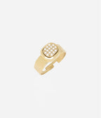 Bague Gally (Acier doré)