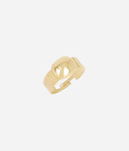 Bague Bernie (Acier doré)