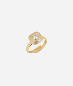Bague Ermi (Acier doré)