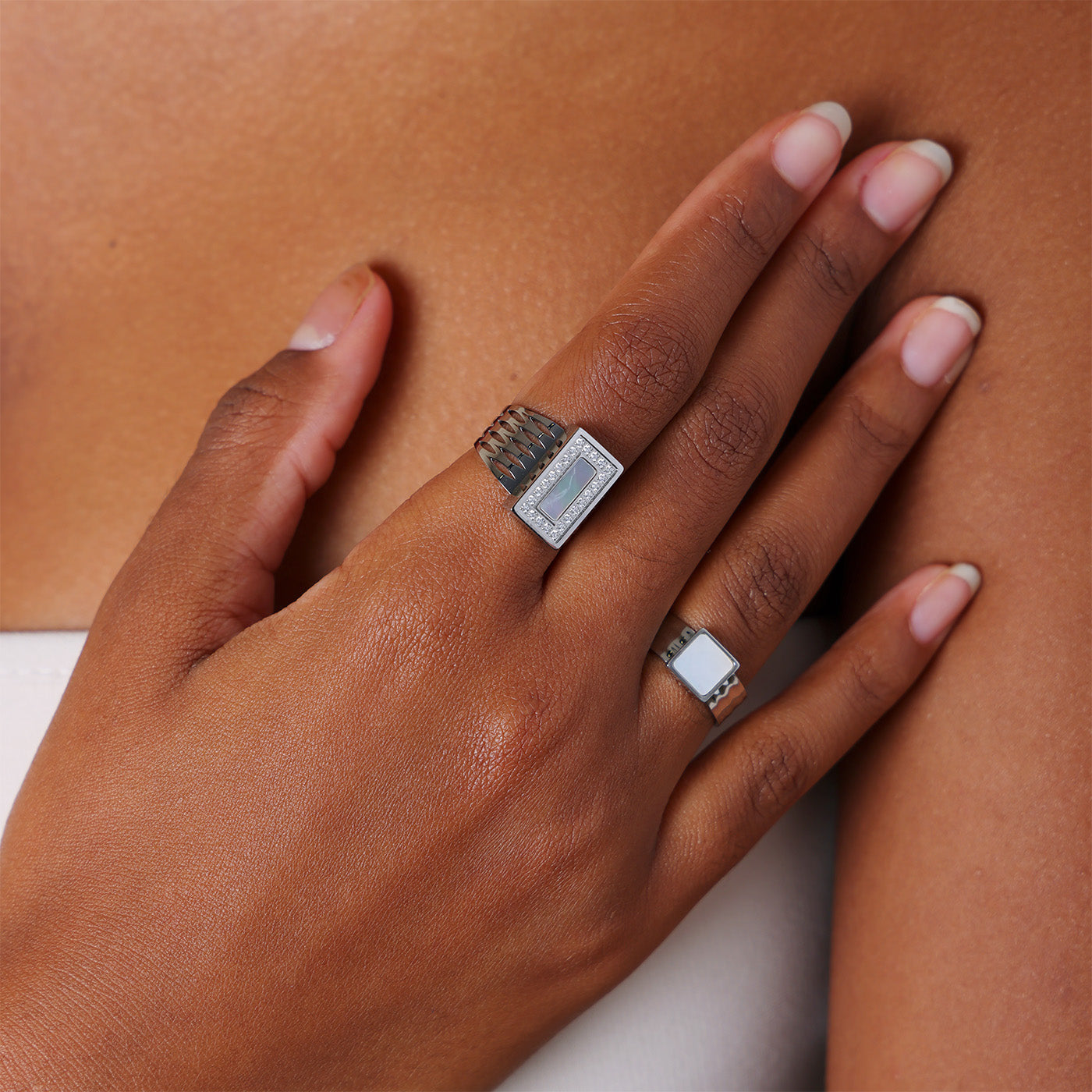 Bague Jenna (Acier)
