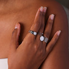 Bague Sasta (Acier)
