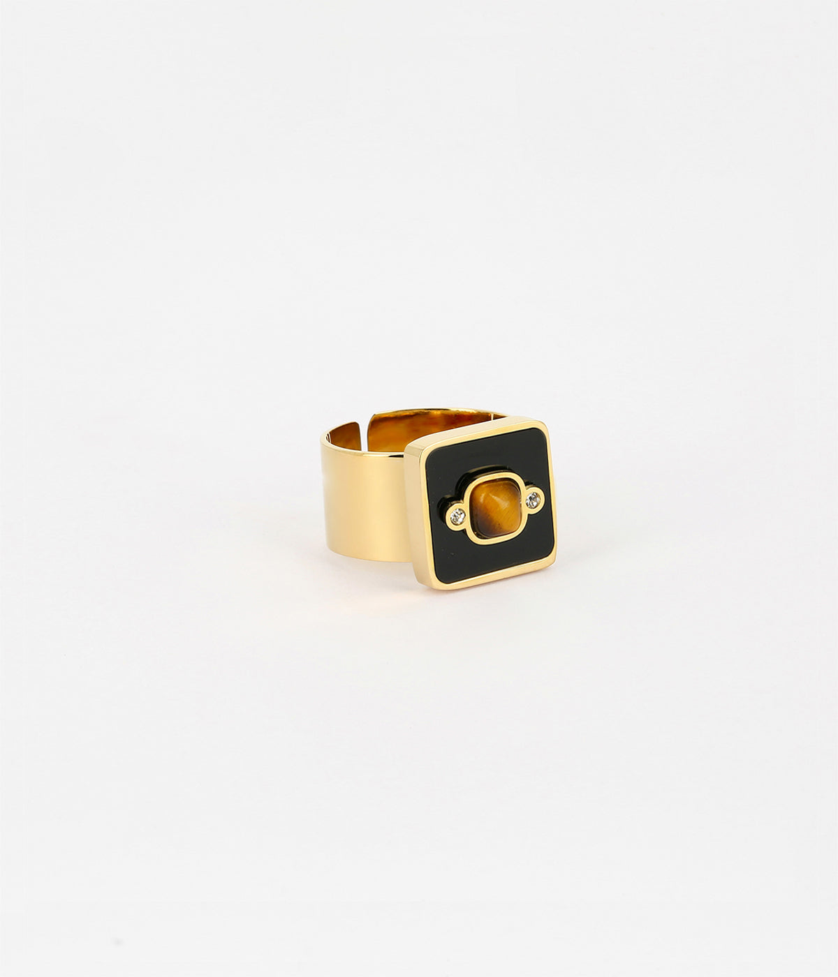 Bague Mula (Acier doré)