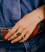 Bague Mula (Acier doré)