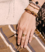 Bague Riverton (Acier doré)