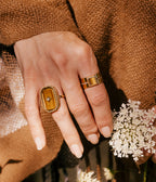Bague Holly (Acier doré)