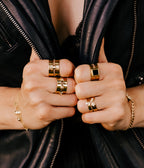 Bague Paola (Acier doré)