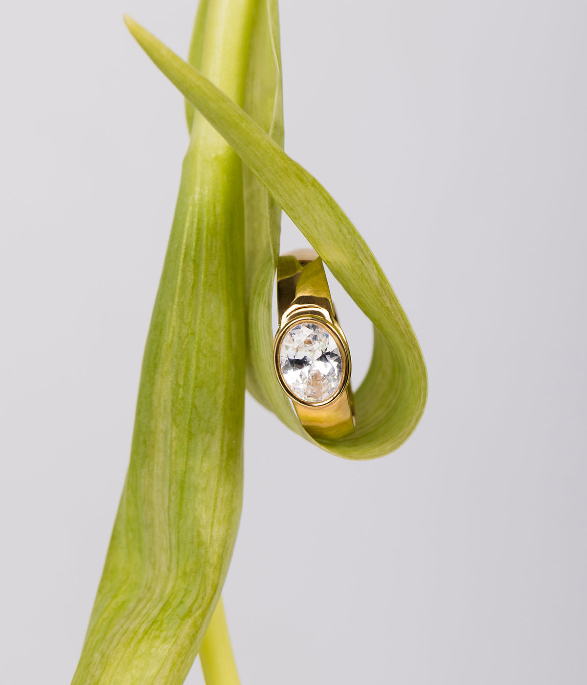 Bague Ornella (Acier doré)