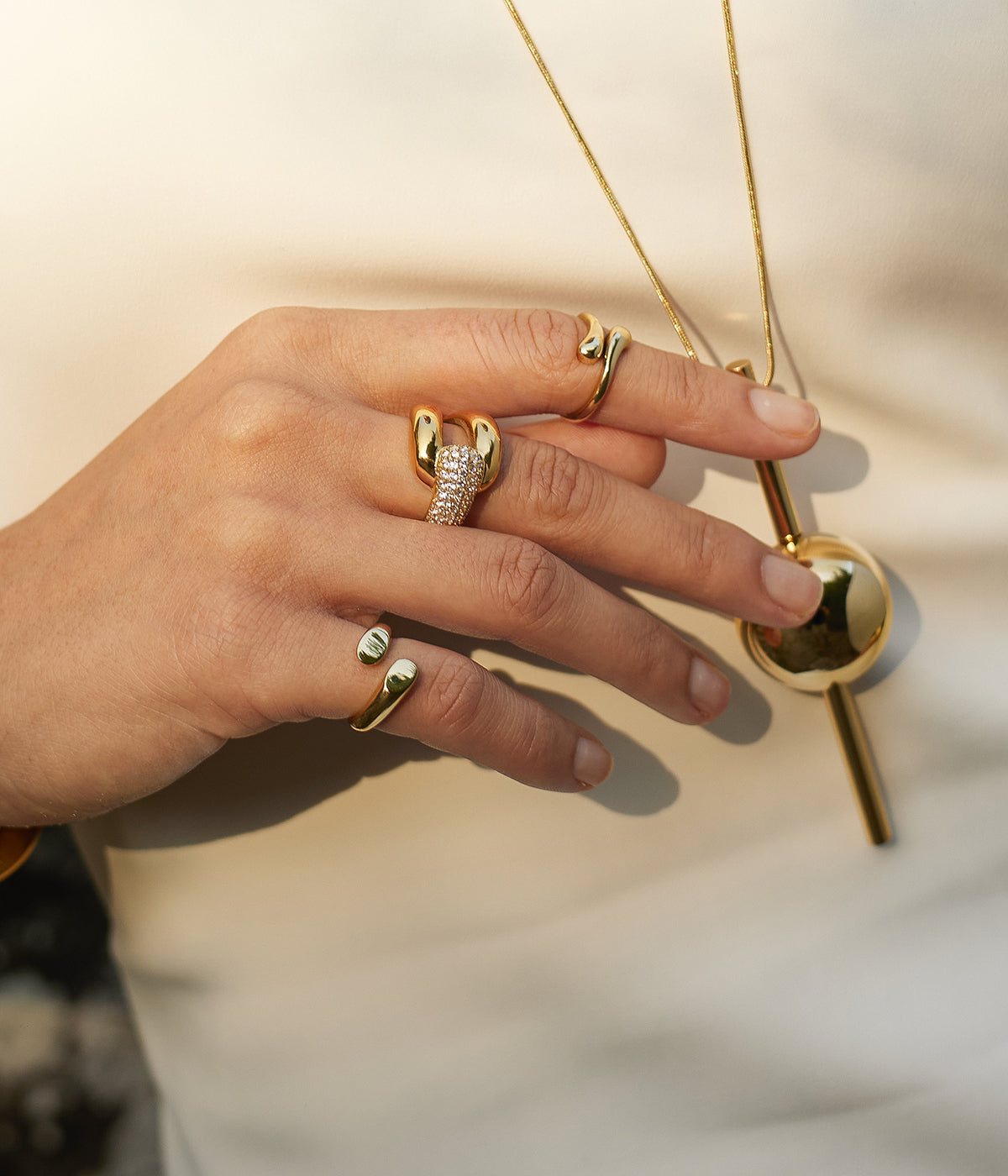 Bague Daruma (Acier)