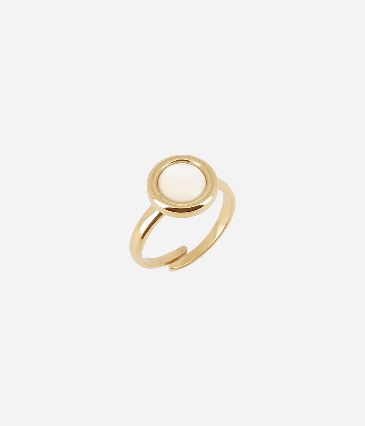 Bague Hana (Acier doré)