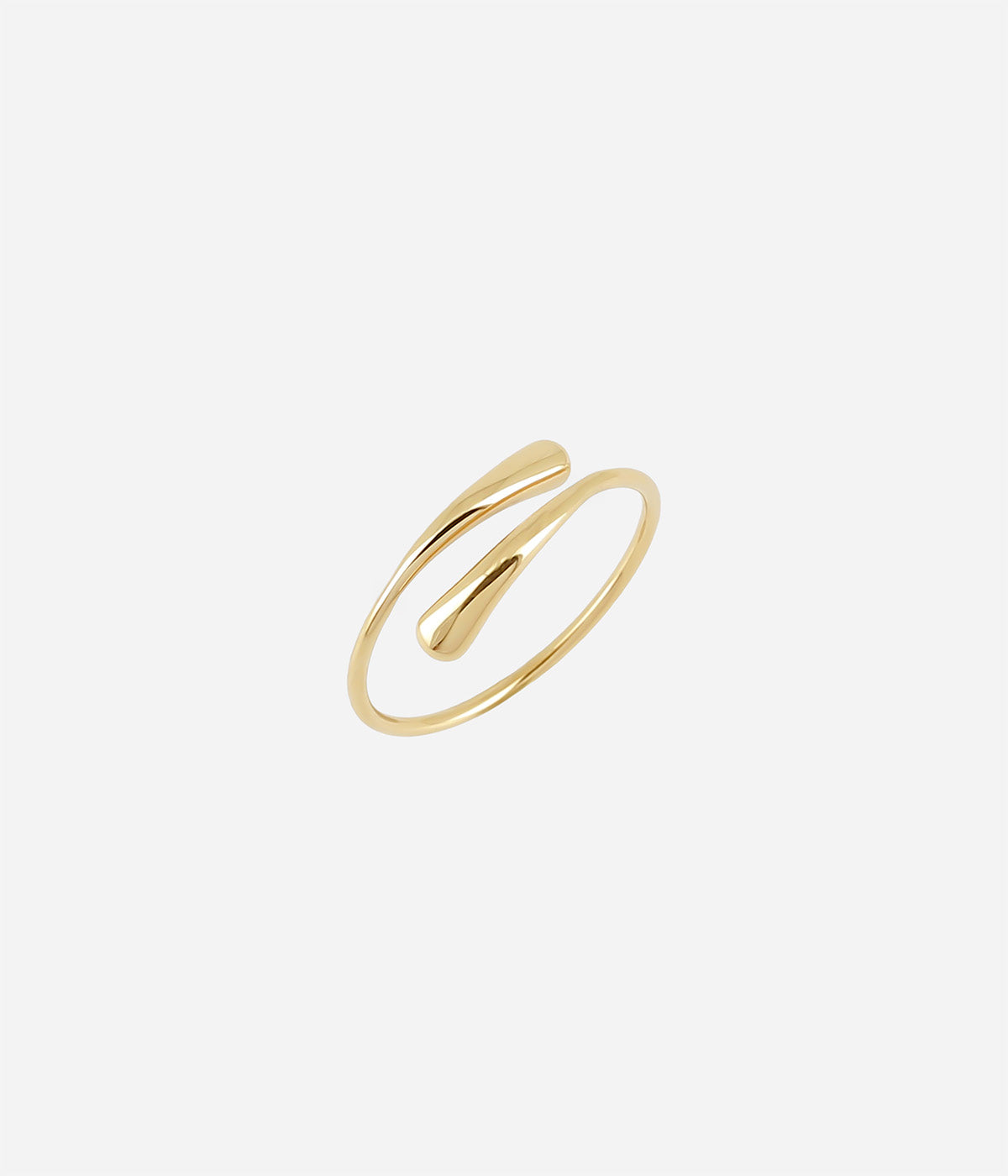 Bague Theris (Acier doré)